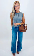 Chic Detail Top (grey)