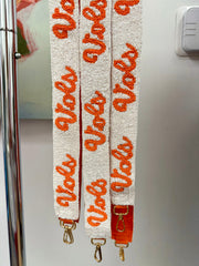 "Vols" Bead Purse Strap