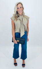 Pinstripe Poise Top