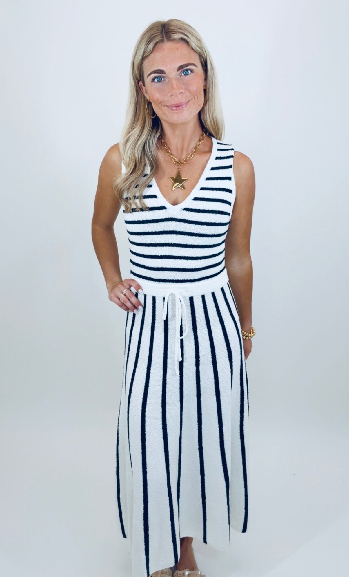 Sail Stripe Midi