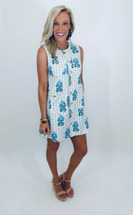 Bloom & Button Dress