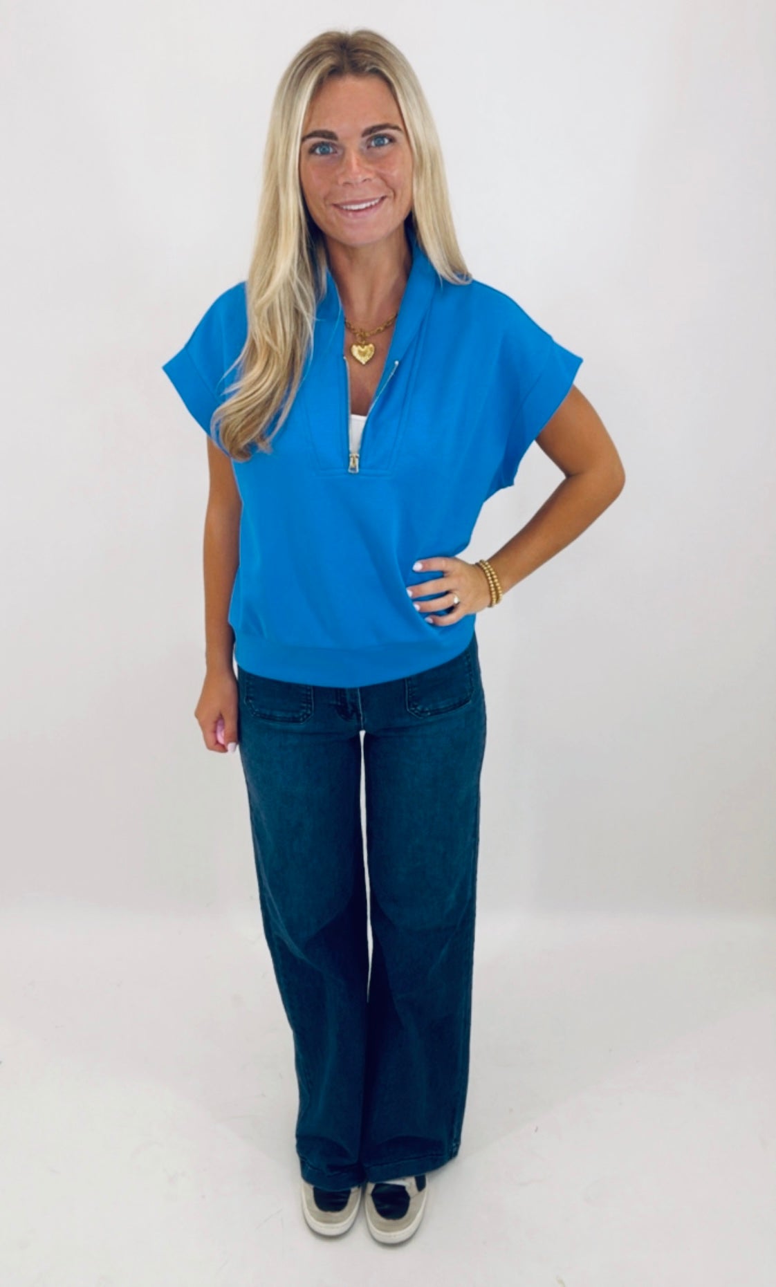 First Class Pullover (blue)