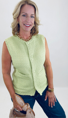 Boardroom to Brunch Vest (green)