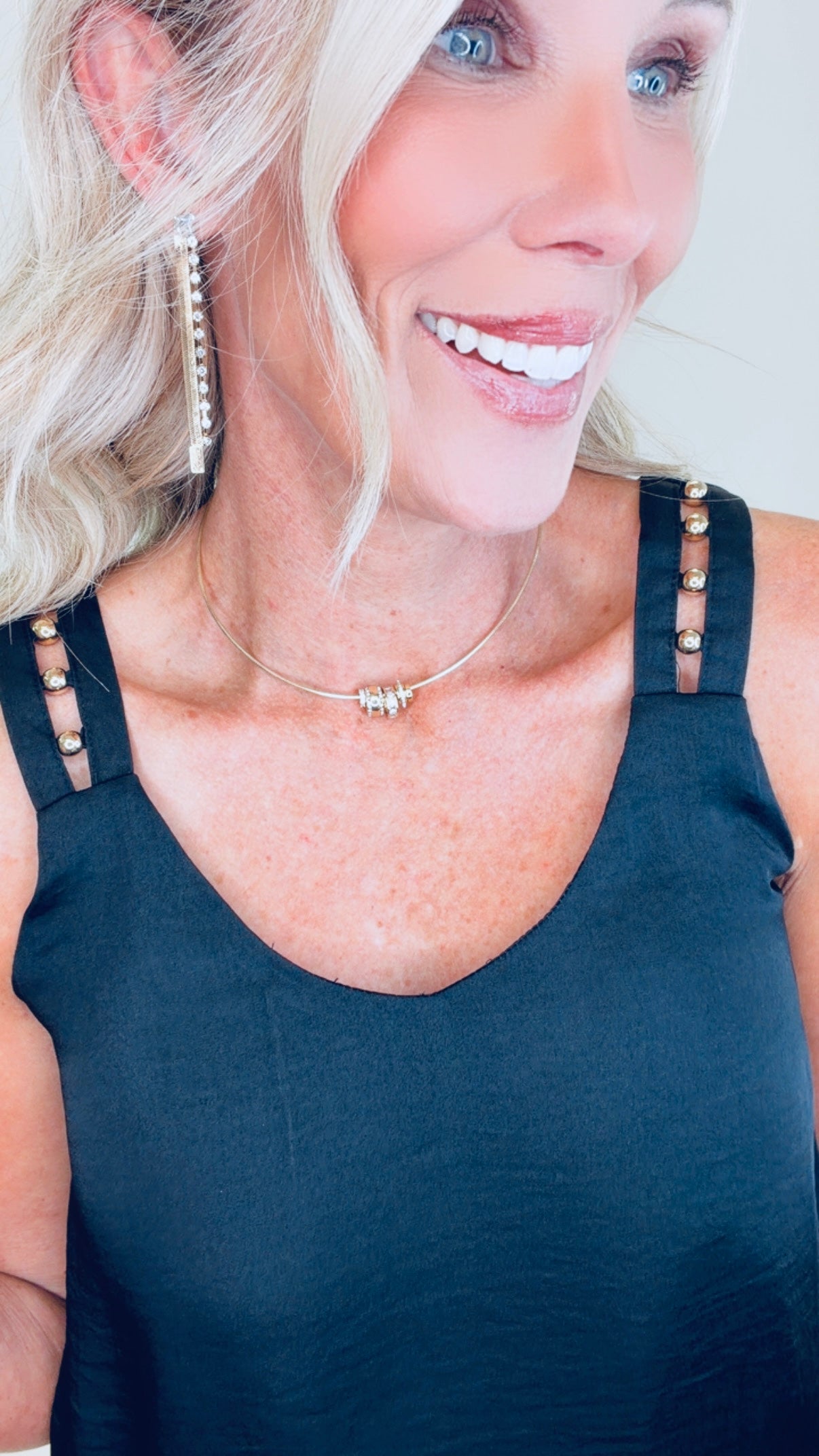 Stud Statement Tank (black)