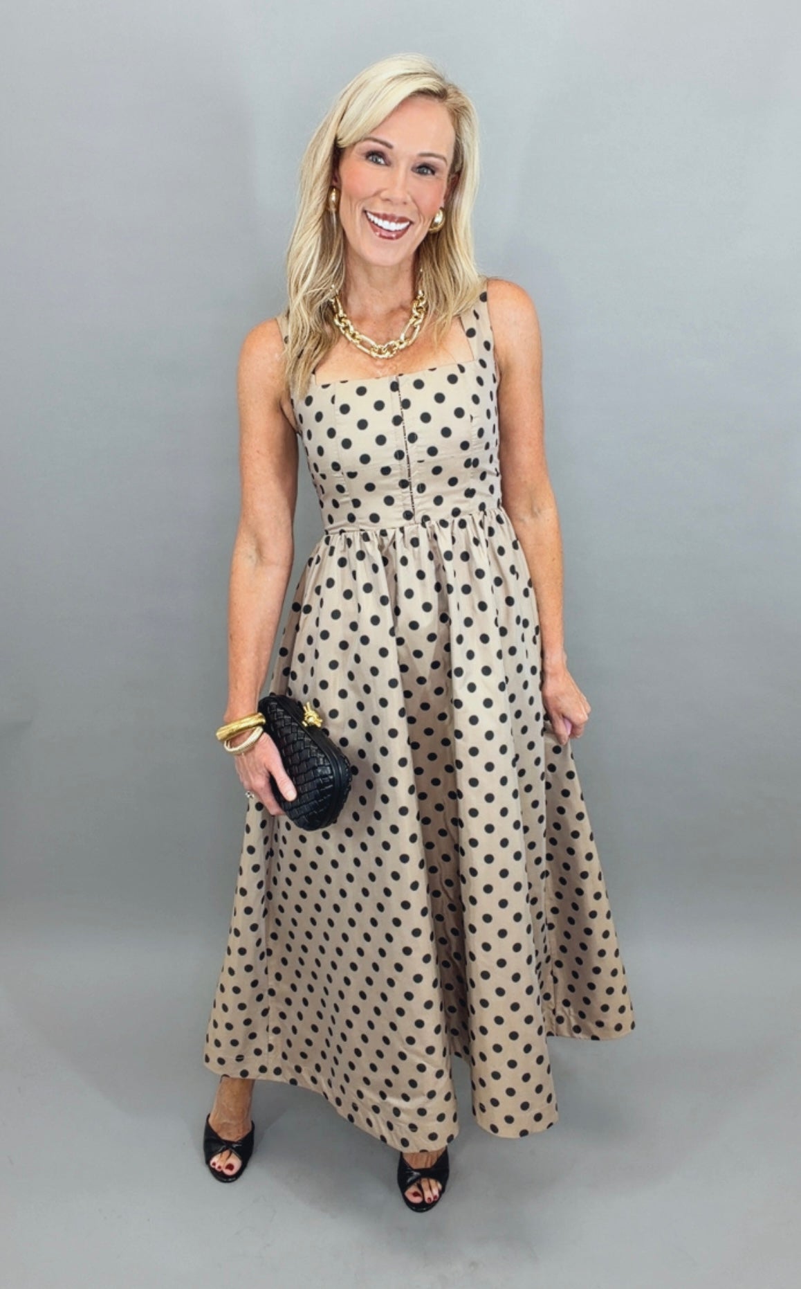 Posh Polka Dress