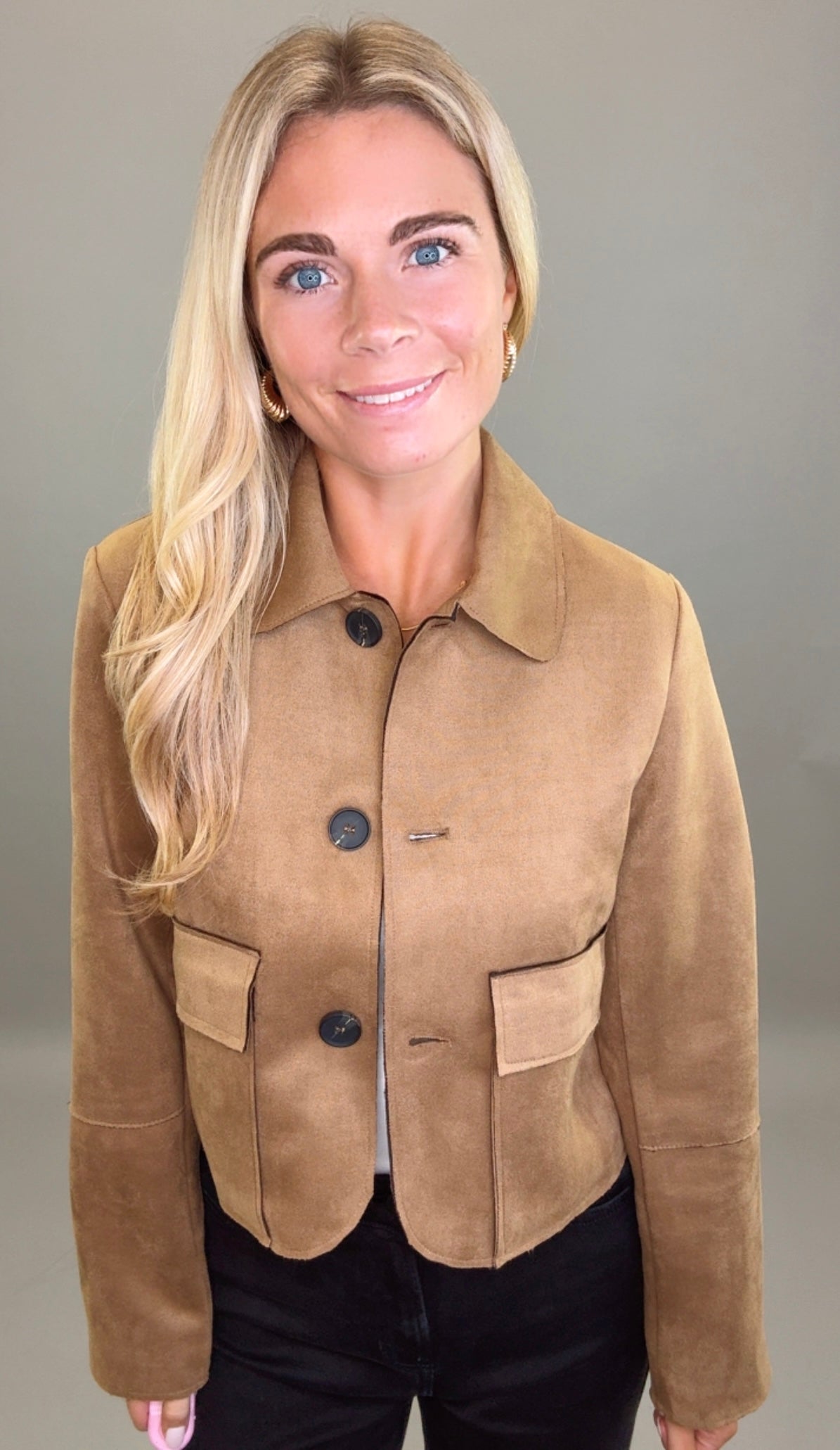 The Crosby Jacket (lt brown)