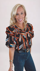 Stroke of Genius Top (black)