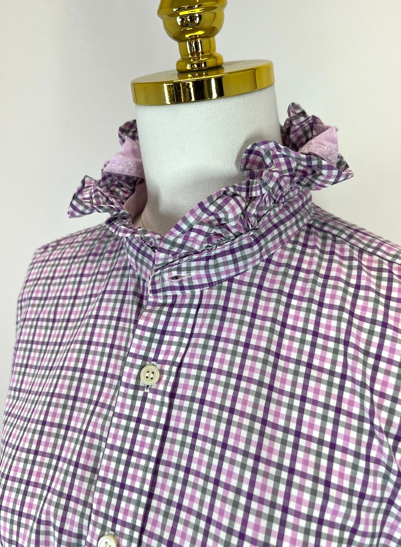 Second Story Shirt (Ted Baker/PurpleChk/M)