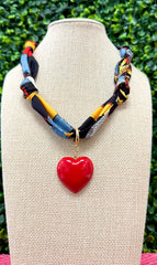 Love Reigns Scarf Necklace