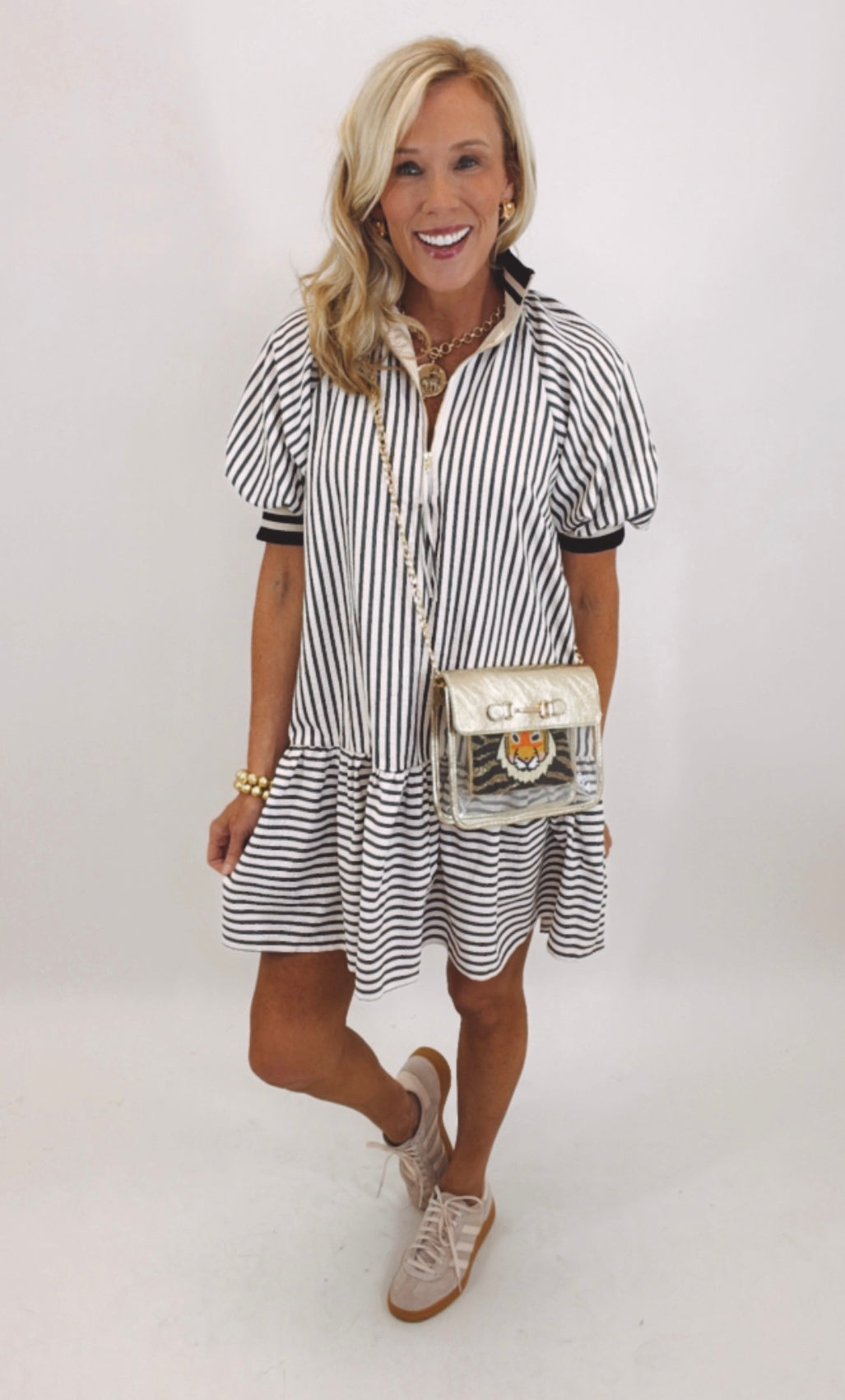 Sideline Stripes Dress