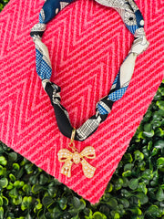 Ribbon Reverie Scarf Necklace