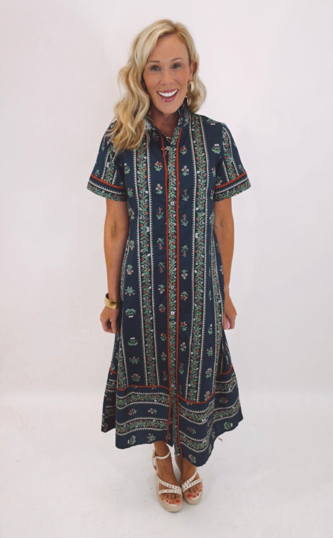 Garden Stroll Midi Dress