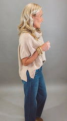 Soho Cowl Top (camel)