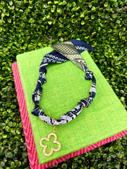 Clover Luxe Scarf Necklace