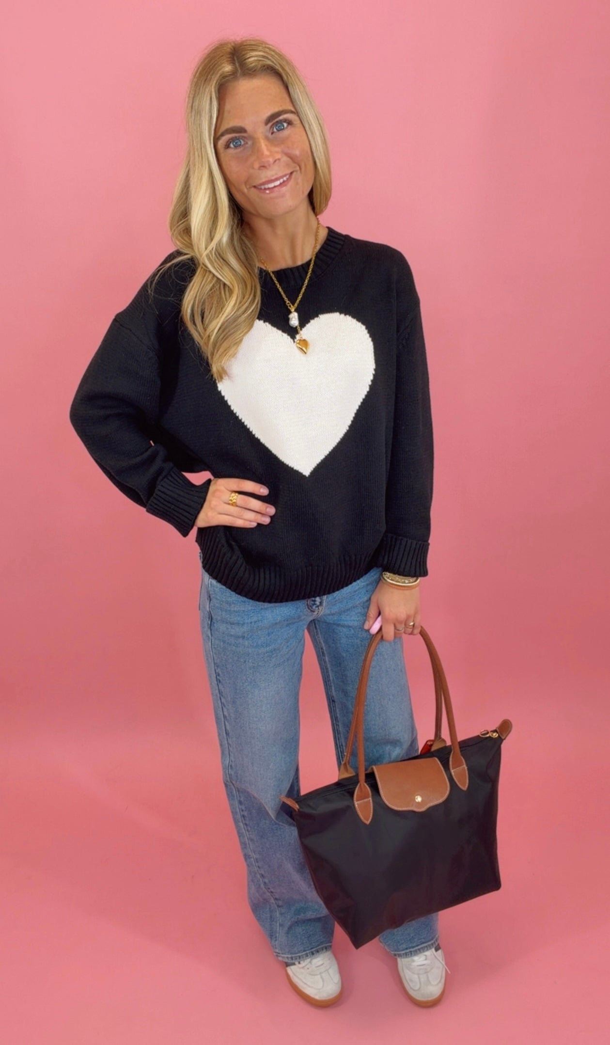 All the Love Sweater (black)