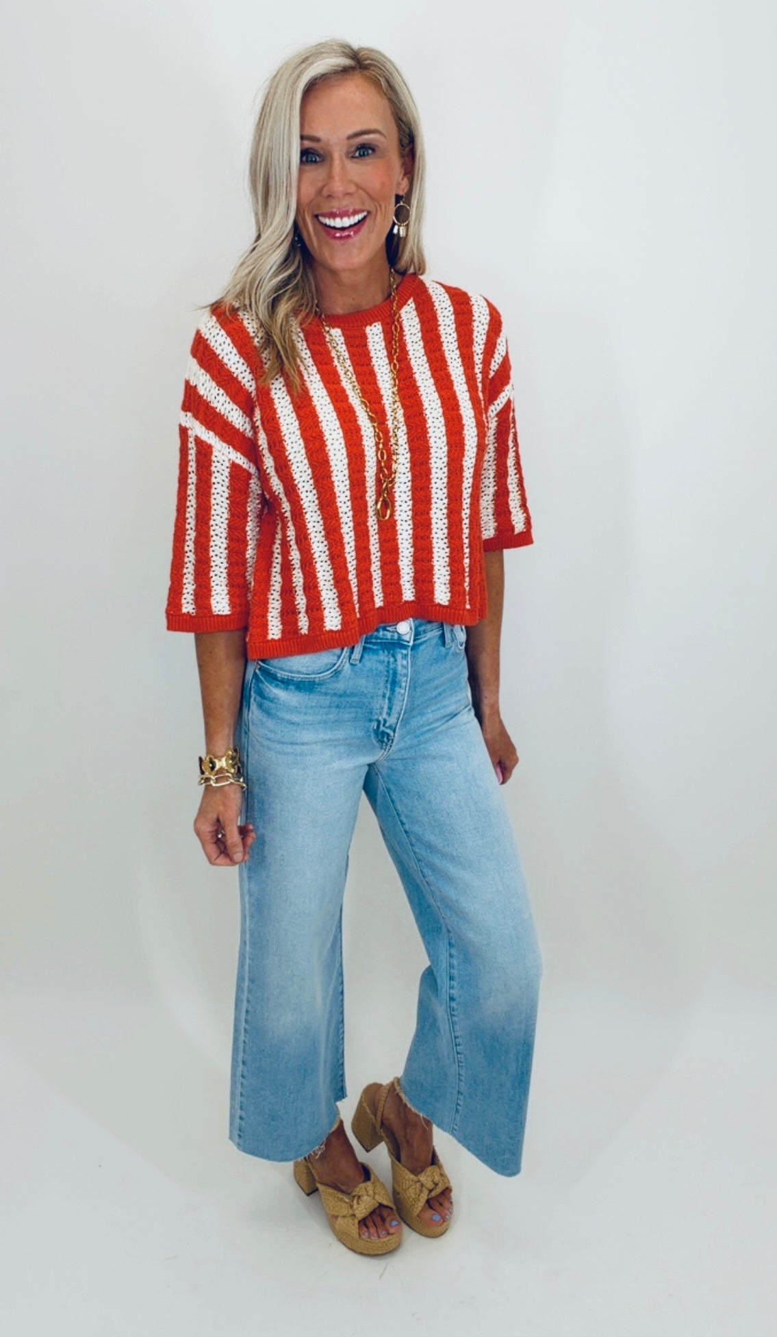 Stripe Society Top