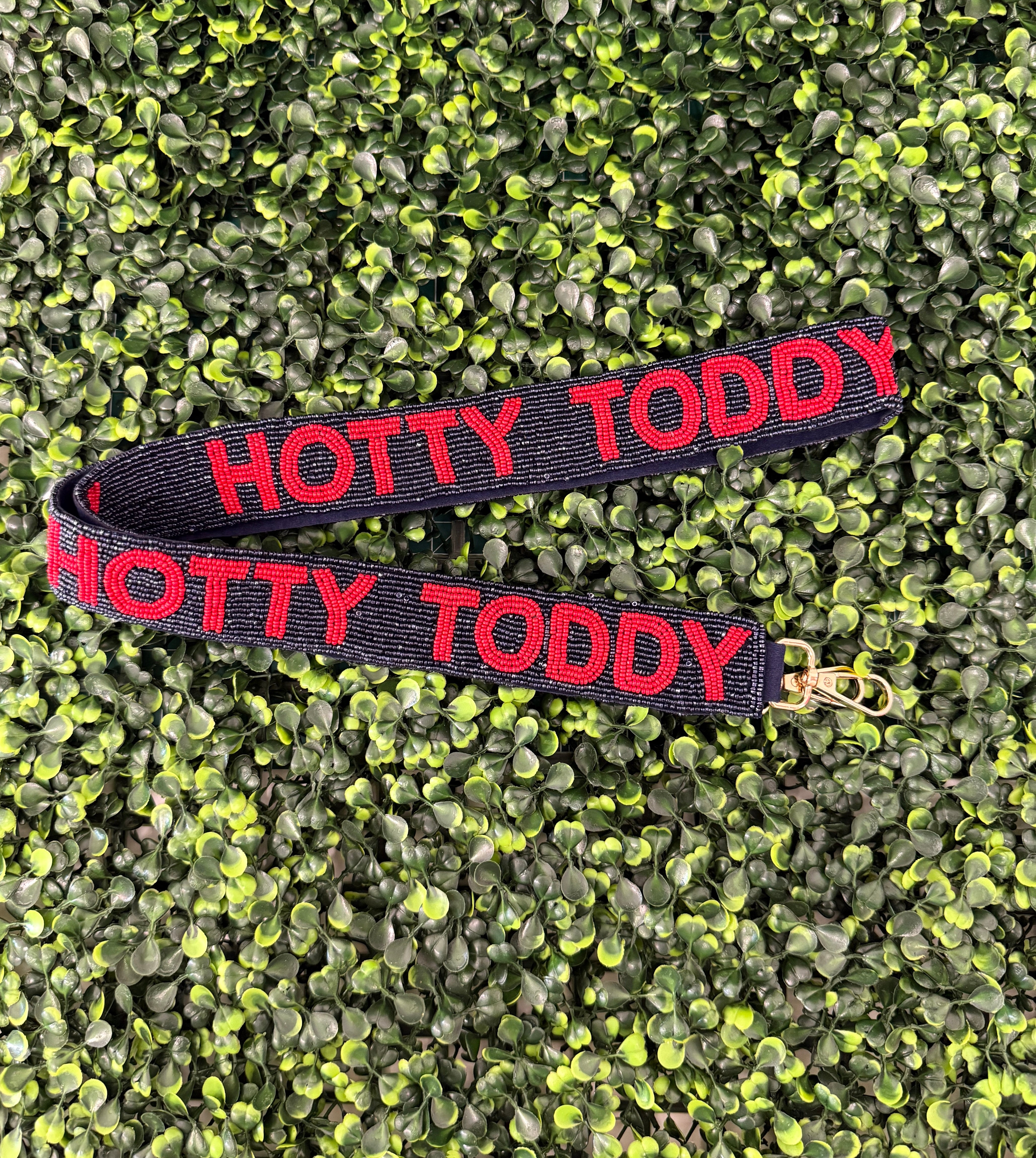 Hotty Toddy Beaded Guitar Strap