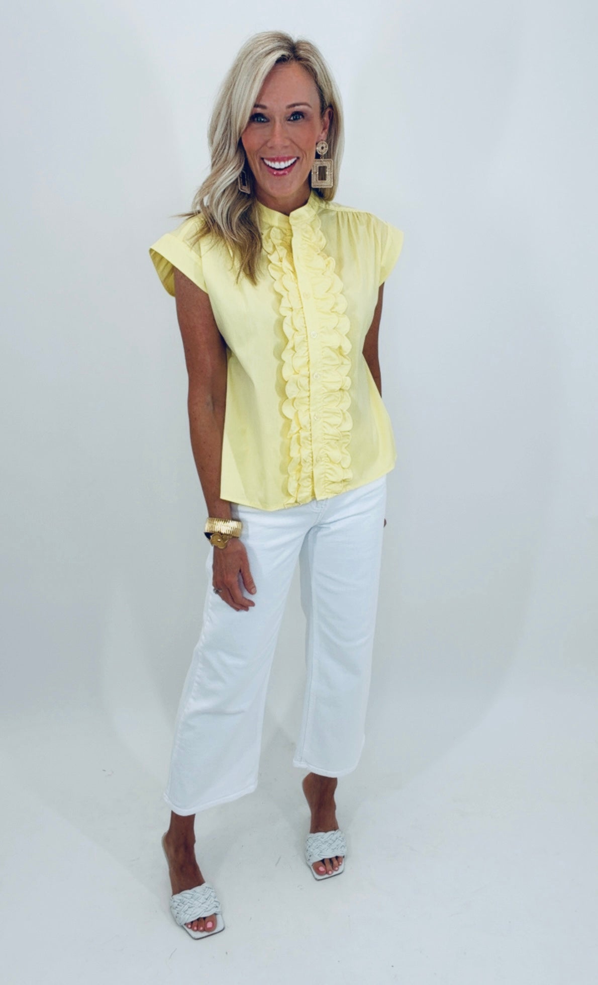 Sunday in Savannah Top (yellow)
