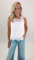 Lovelace Top (white)