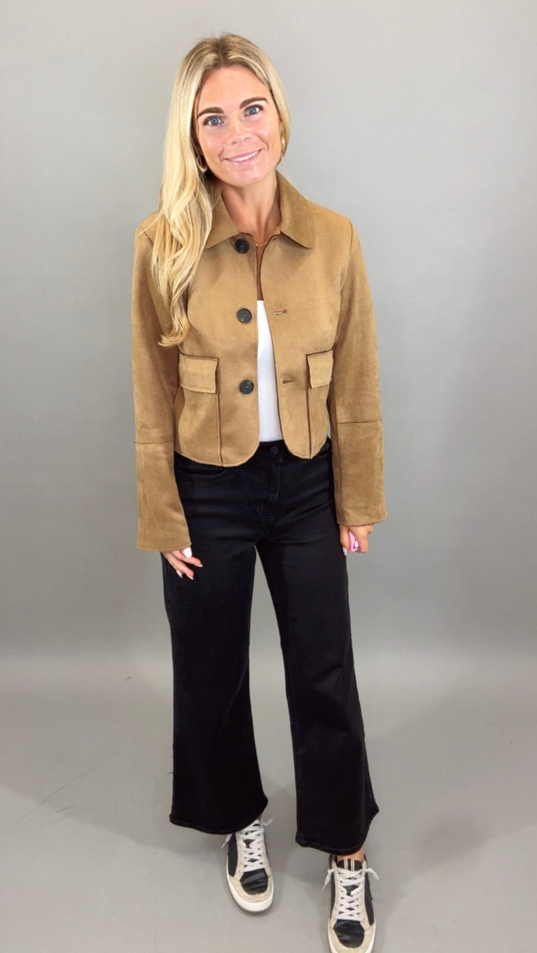 The Crosby Jacket (lt brown)