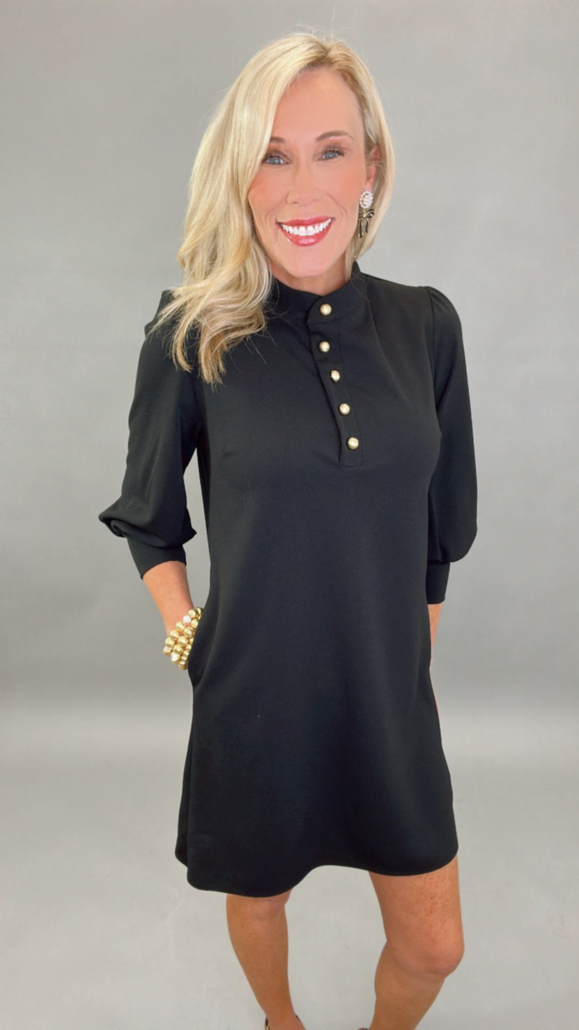 Tucker Dress (black)