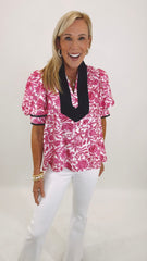 Windsor Top (pink)