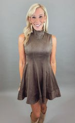 Suede Persuasion Dress