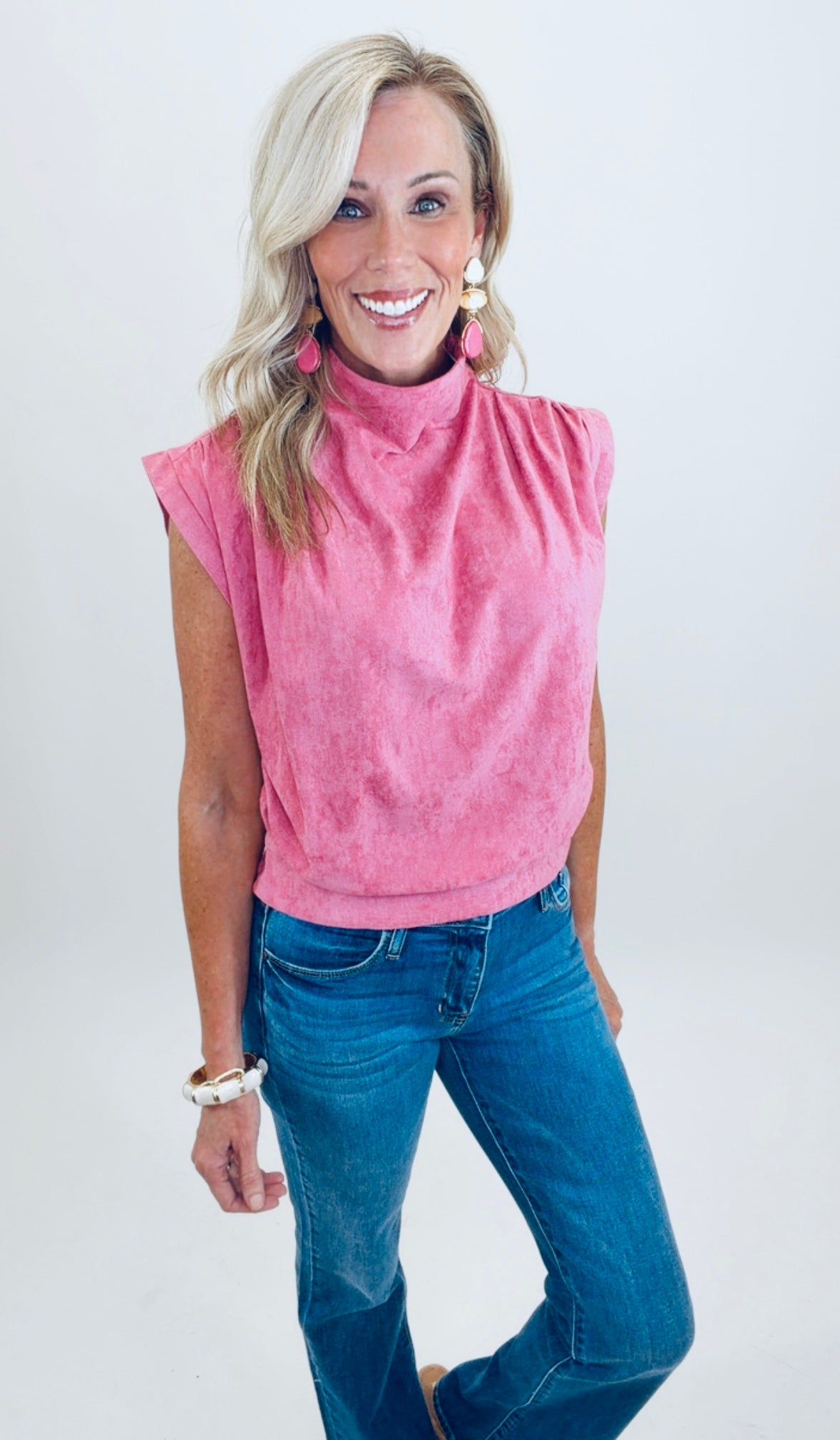 Soft Spoken Top (pink)