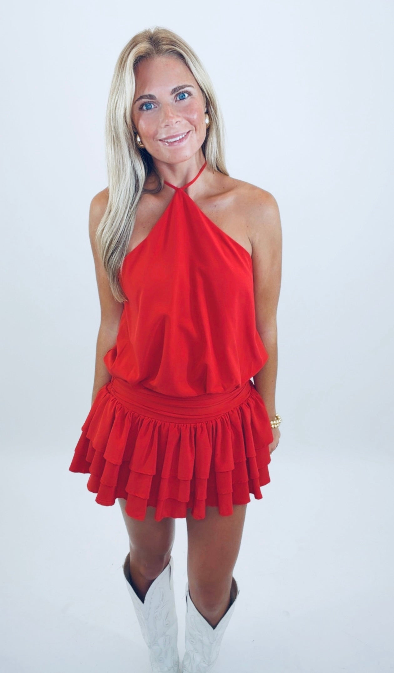 Summer Fling Dress (Red)