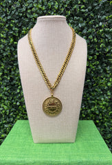 Love Each Other More Coin Necklace