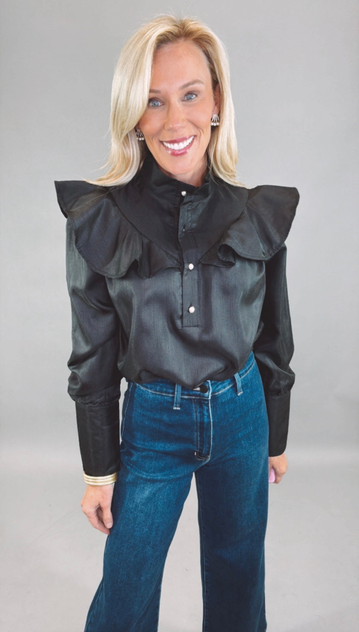 Regency Ruffle Top