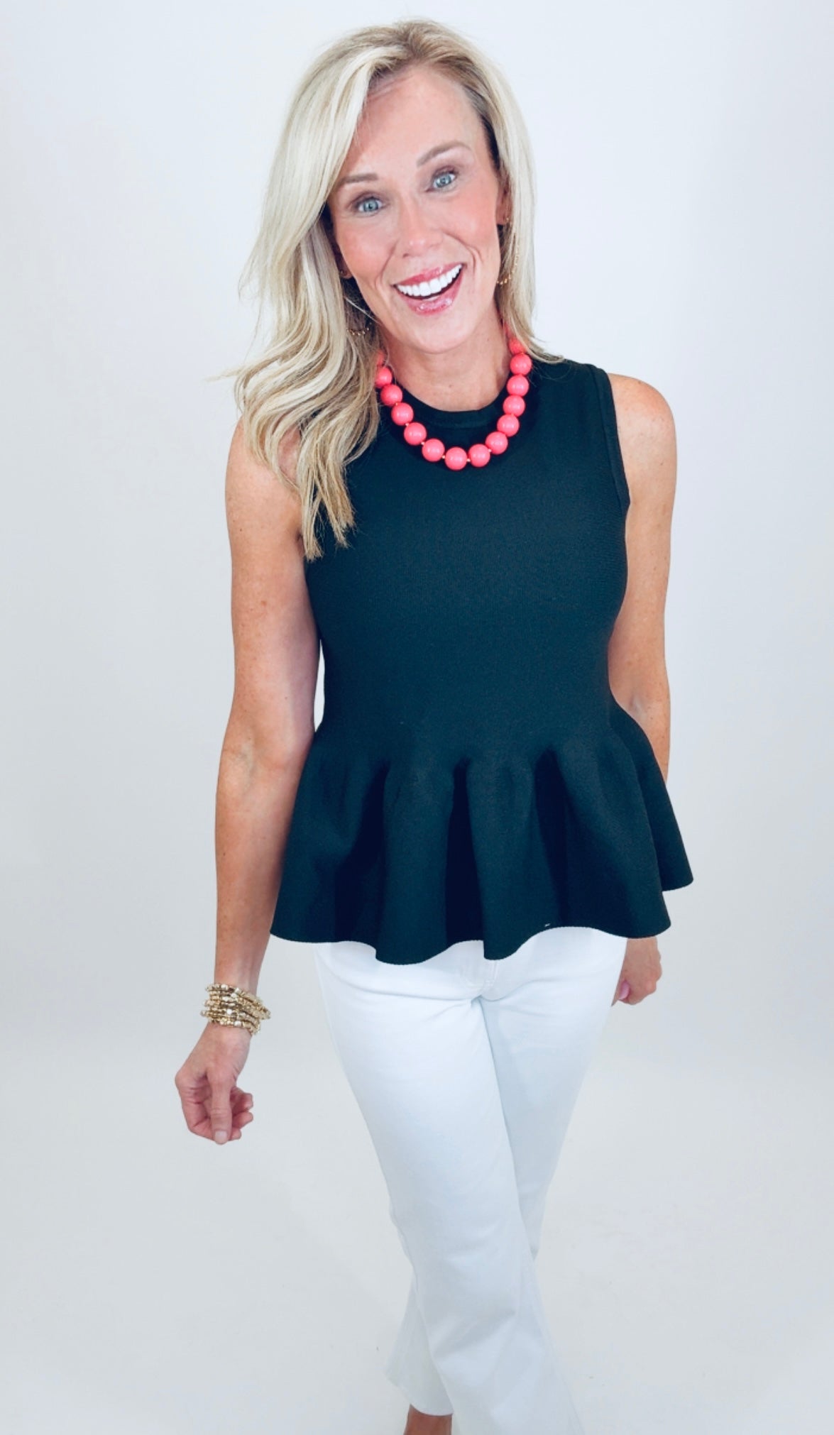 Flare Affair Top (black)