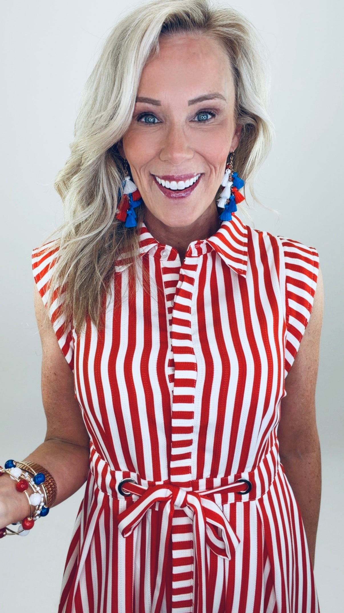 Liberty Lane Dress (red)
