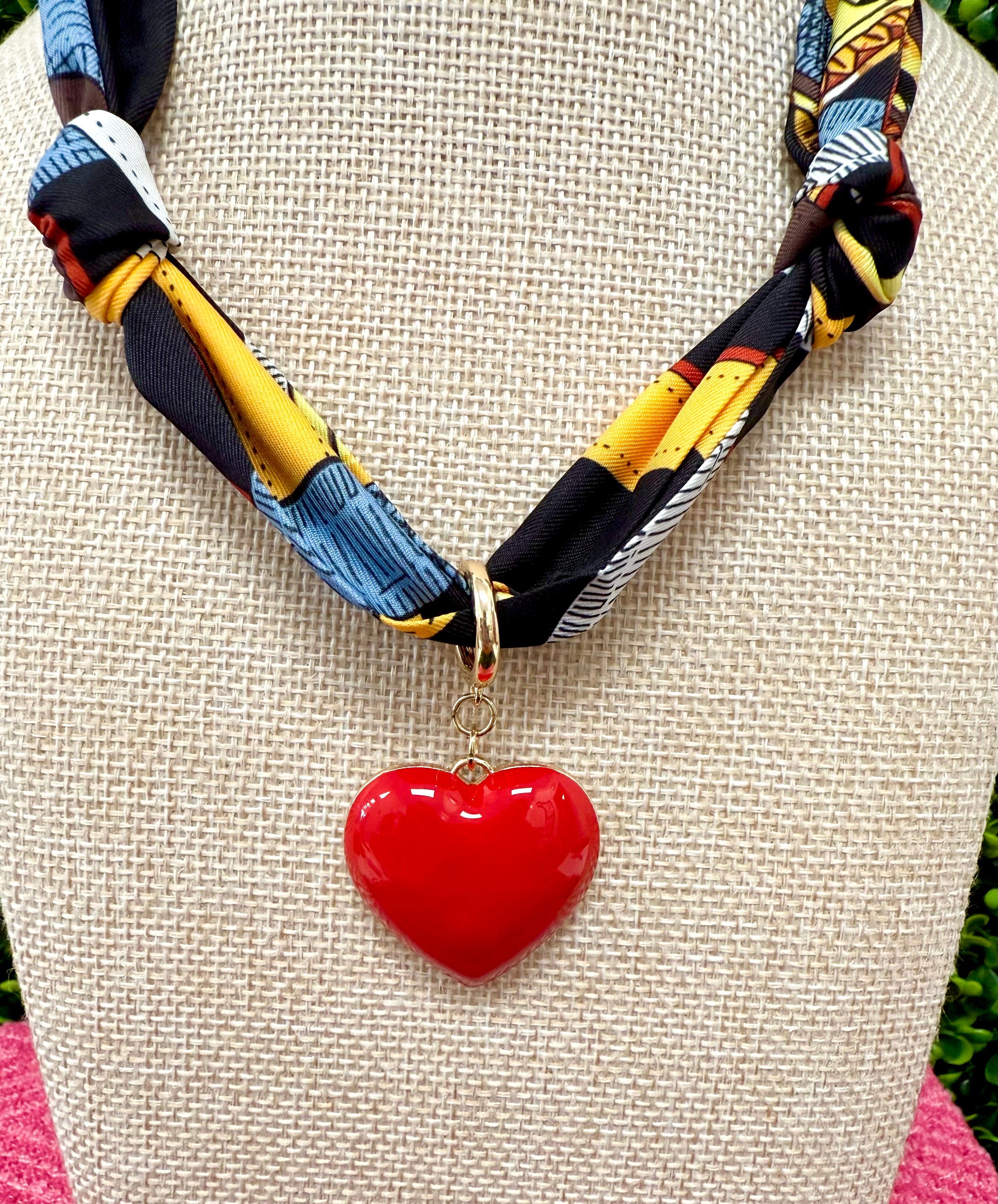 Love Reigns Scarf Necklace