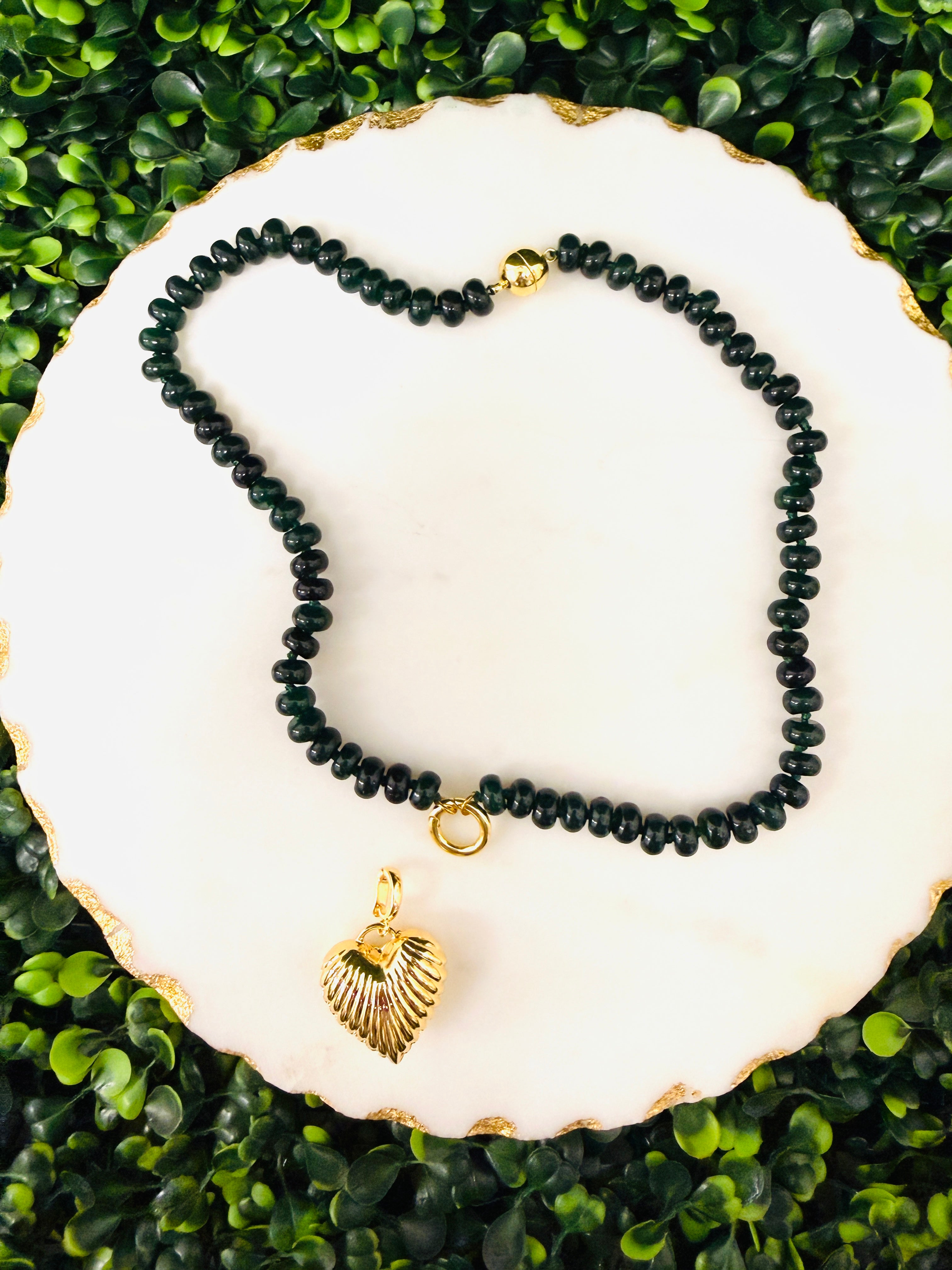 Evergreen Heart Necklace