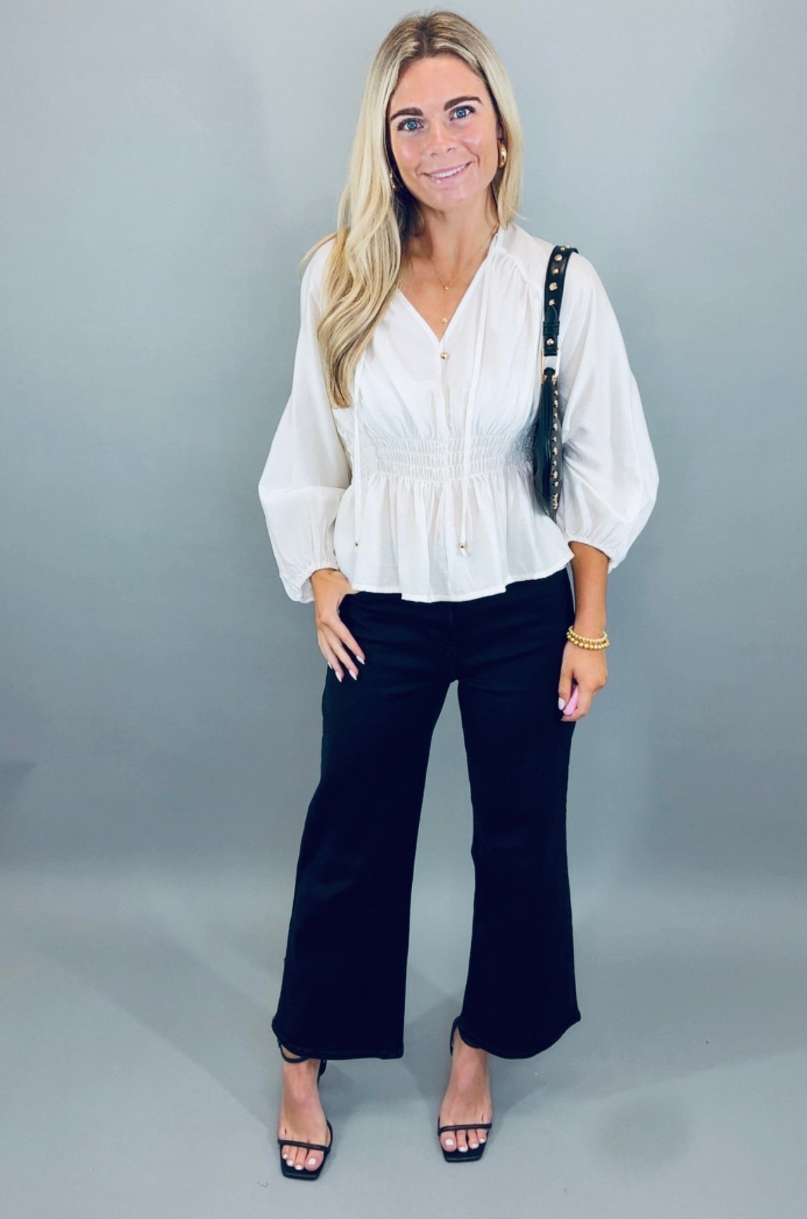 The Haven Blouse (white)