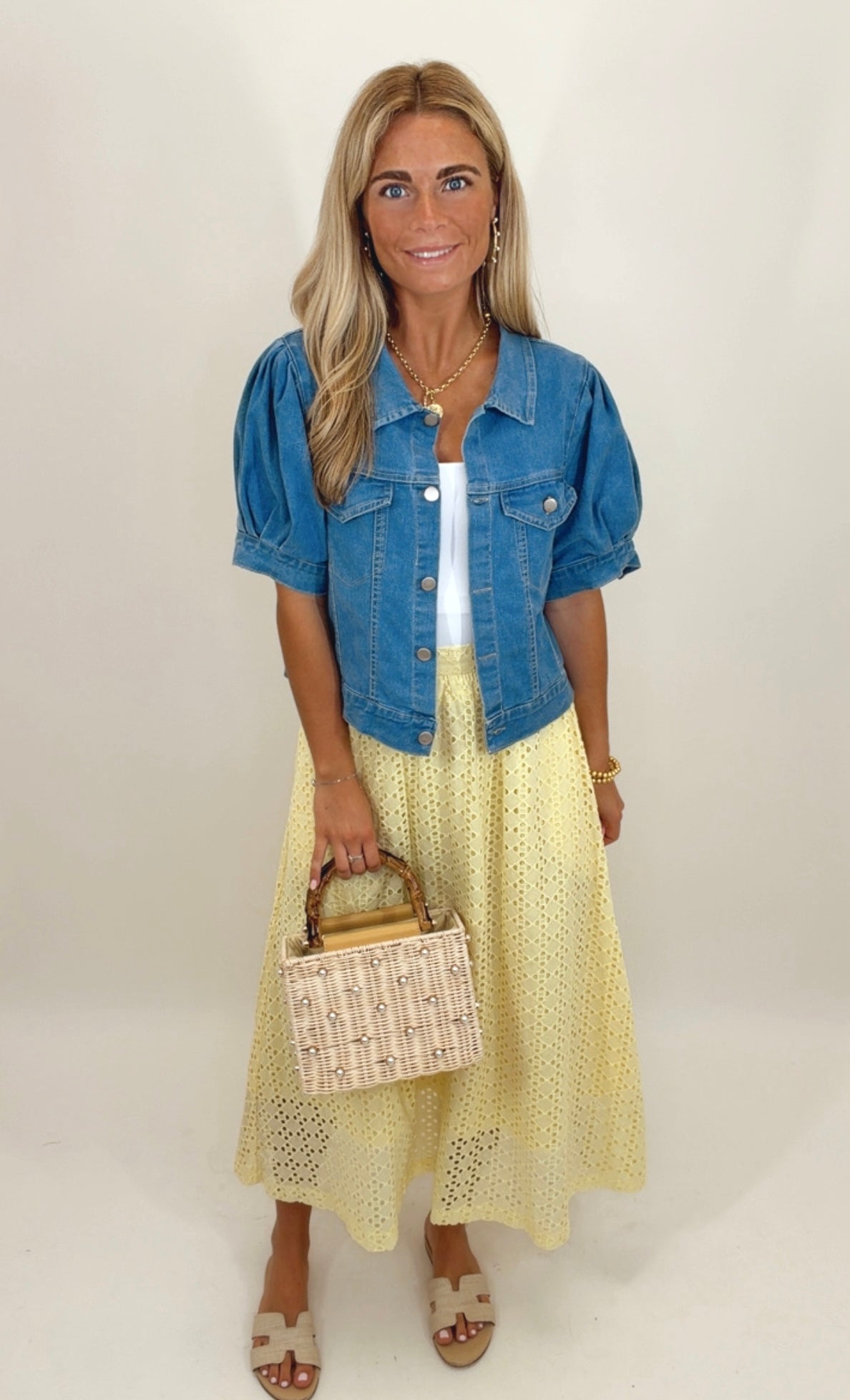 Sunlit Stitch Skirt