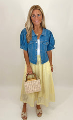 Sunlit Stitch Skirt