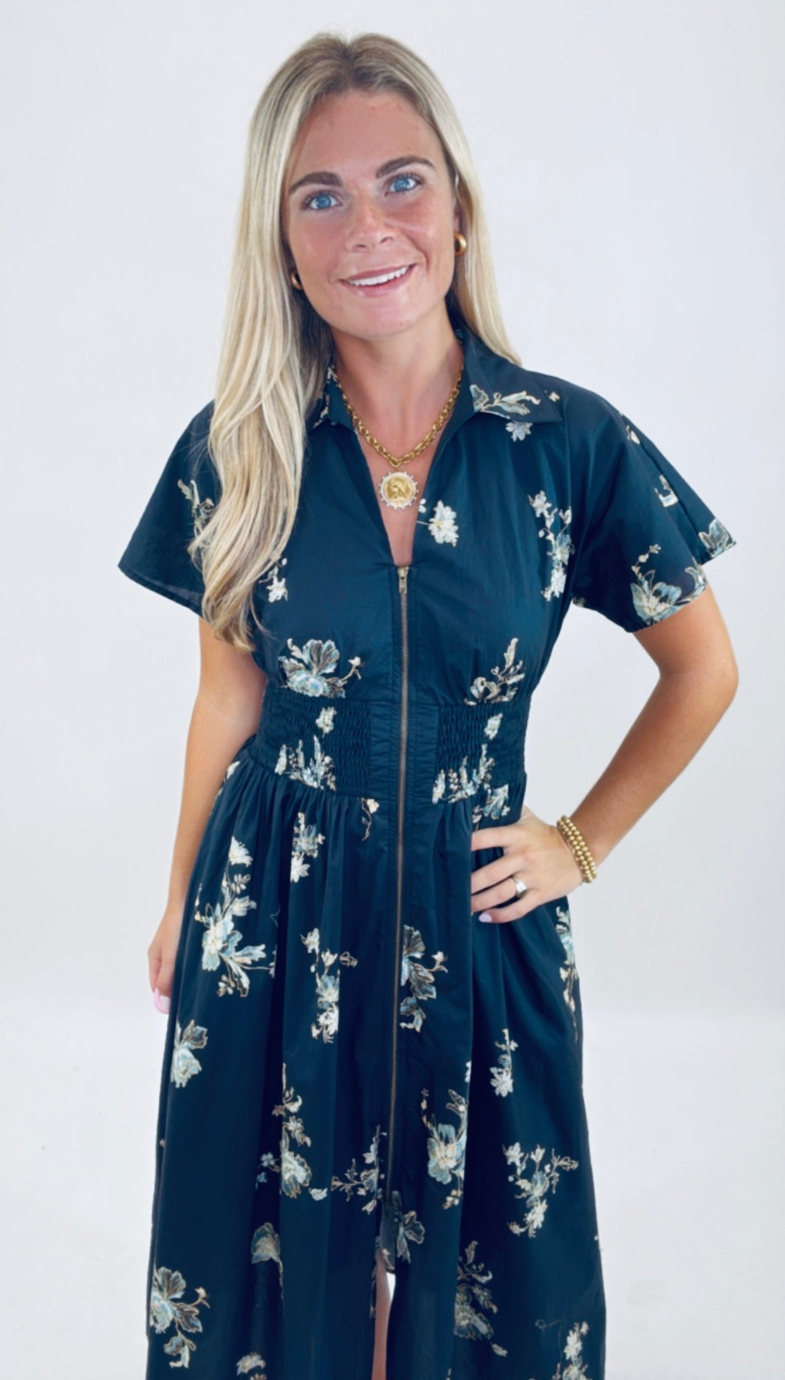 Starfall Floral Dress