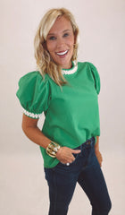 Twist & Trim Top (green)