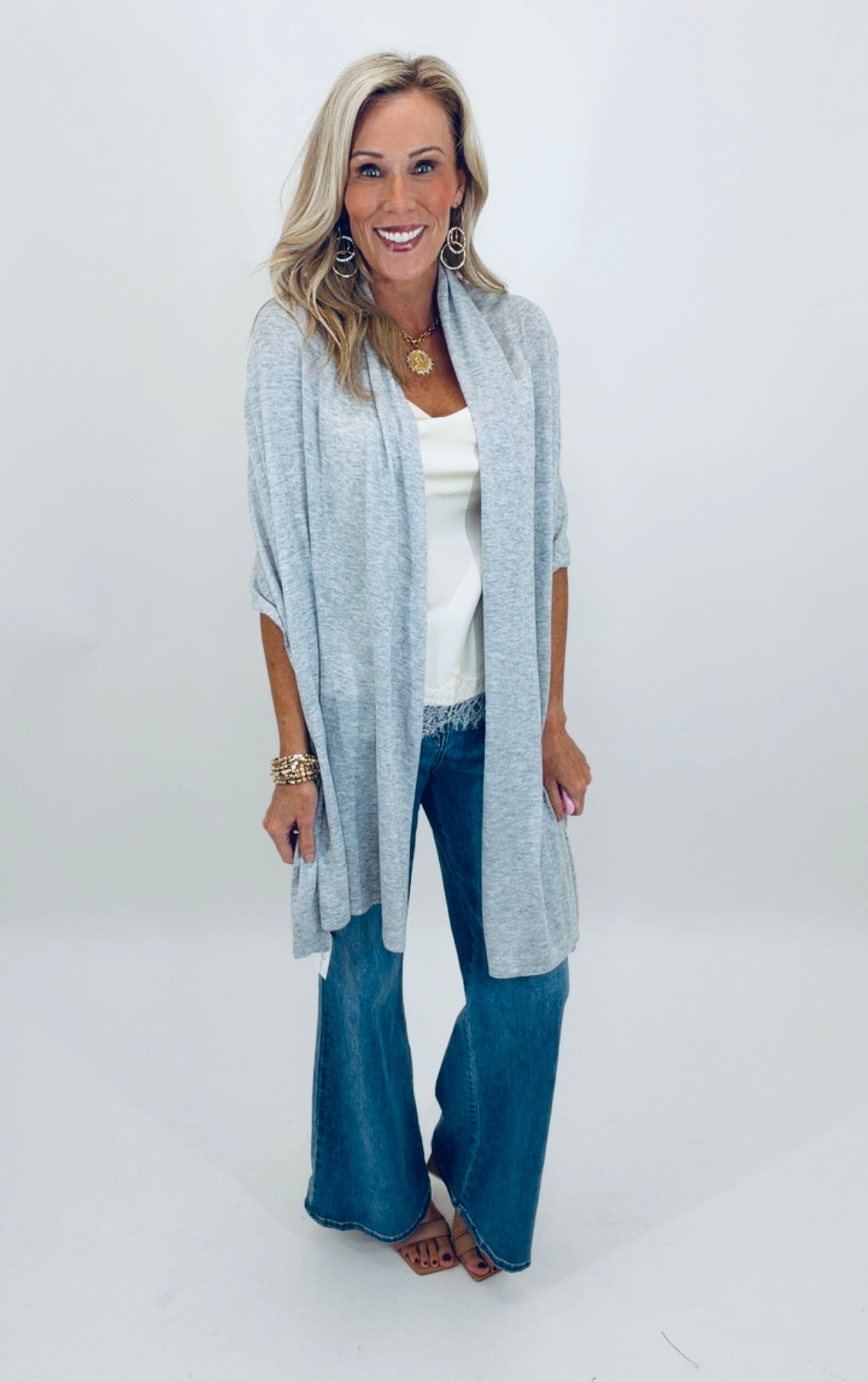 Collins Cashmere Blend Wrap  Description