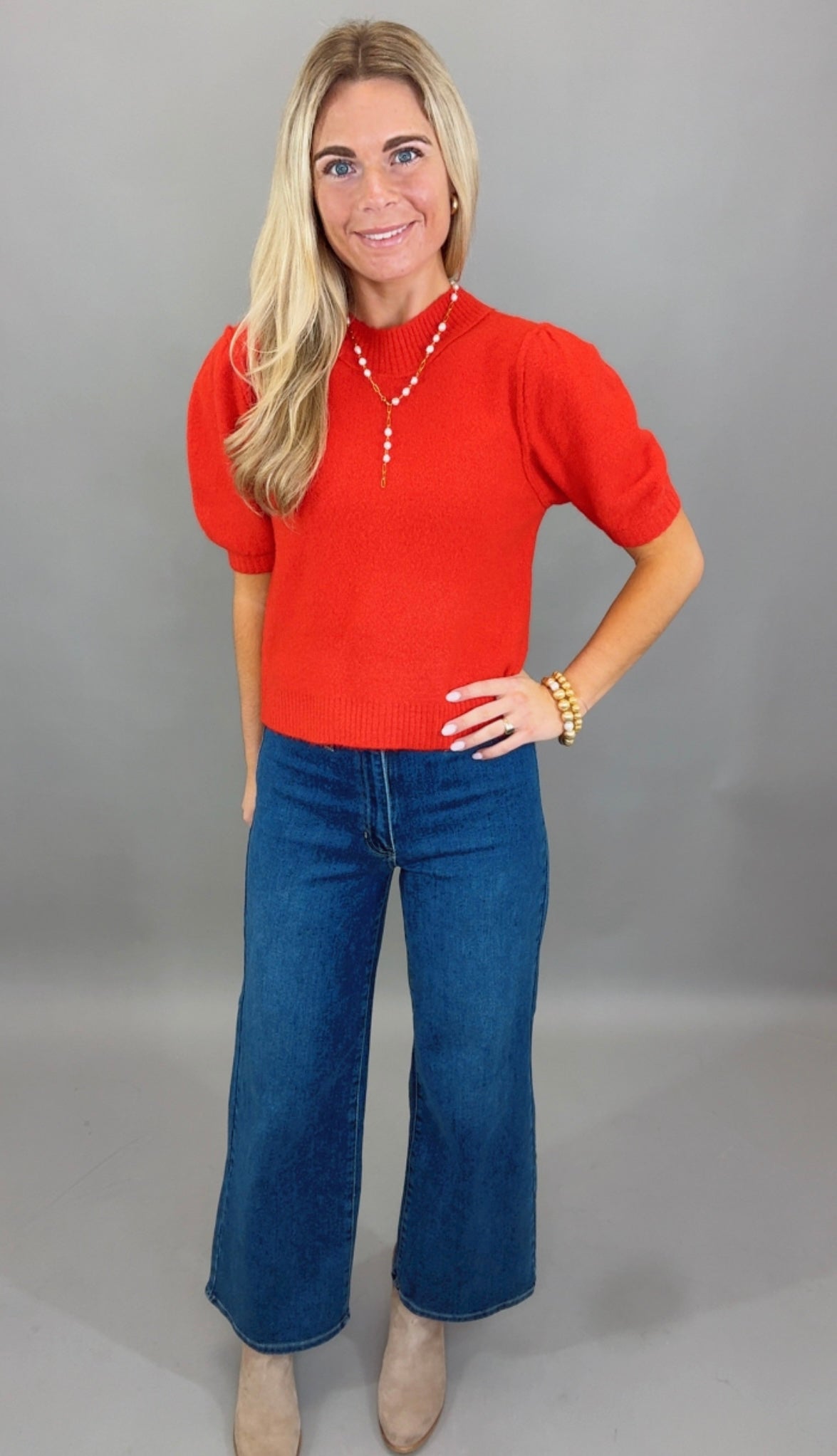 Classic Ease Knit (red)