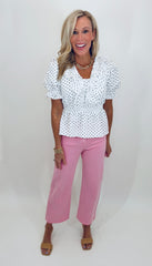 Parisian Dot Top