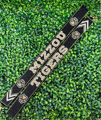 Mizzou Beaded Guitar Strap