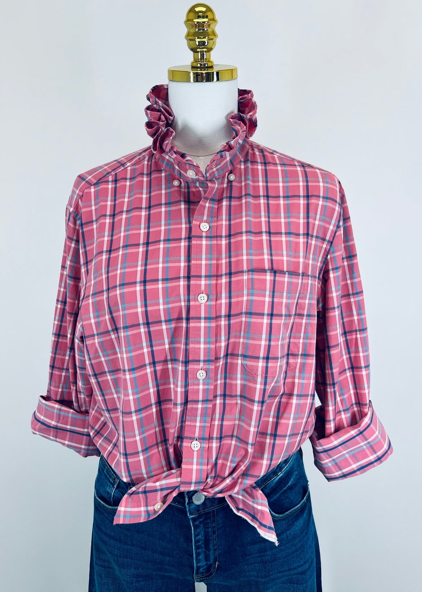 Second Story Shirt (VV/Pink Navy/Med)