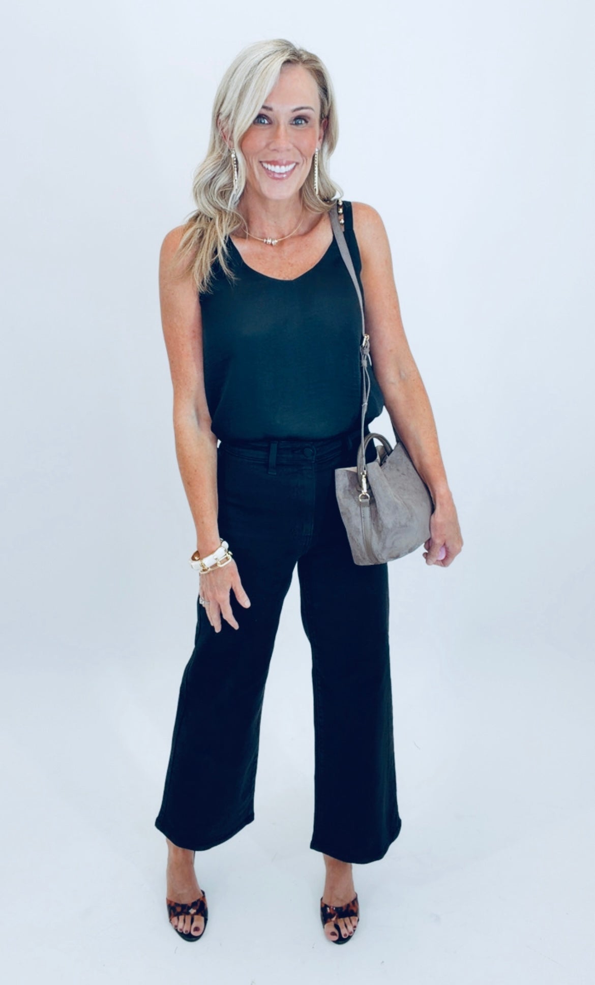 Stud Statement Tank (black)