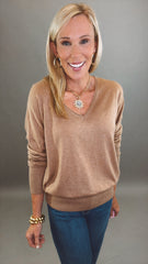 Weekend Ease Sweater (latte)