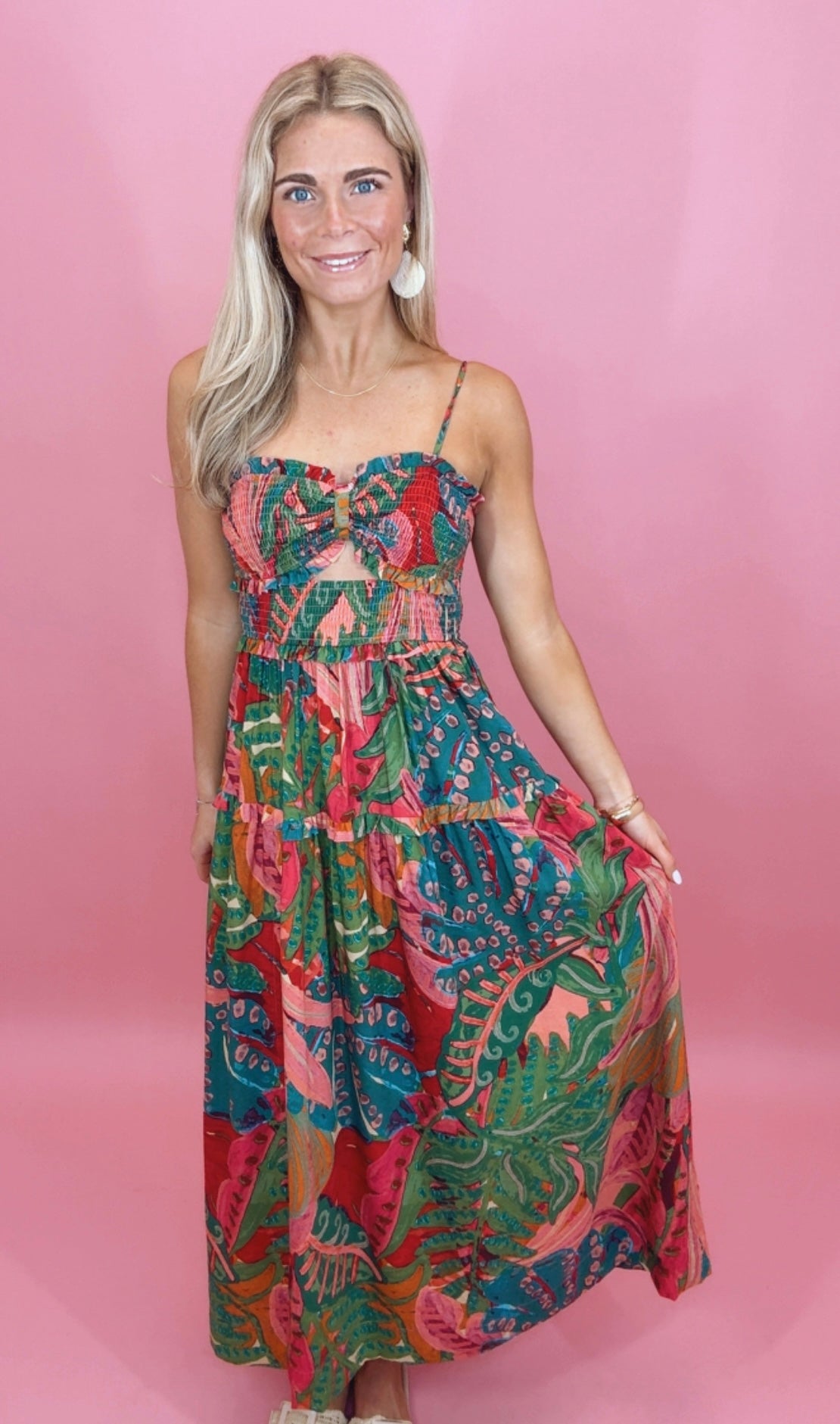 Palm Paradise Maxi Dress