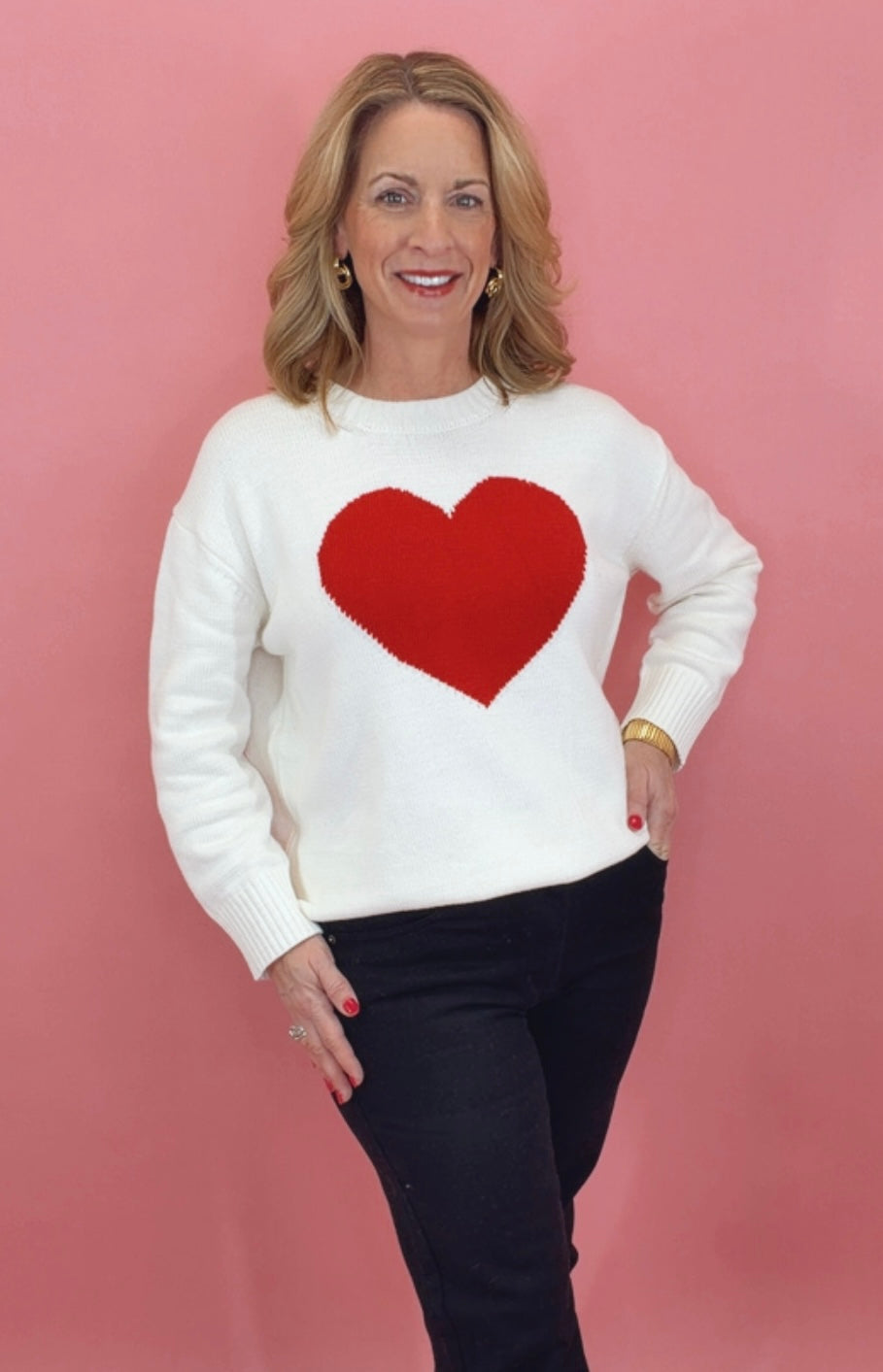 All the Love Sweater (ivory)