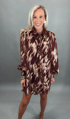 Shimmer Signal Dress